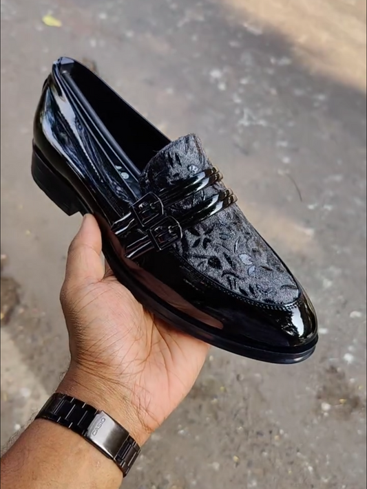 Men's light luxury matte leather sneakers