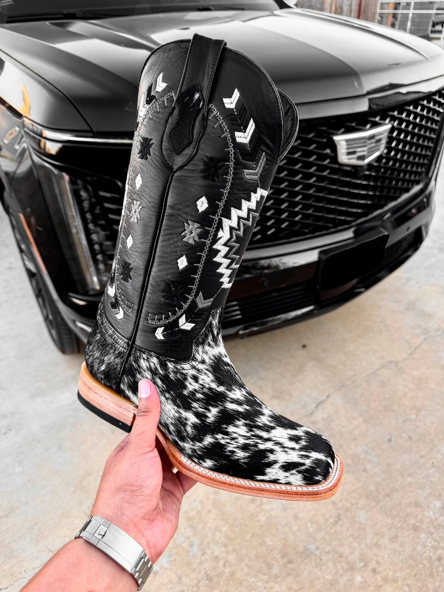 Genuine Cowhide Boots