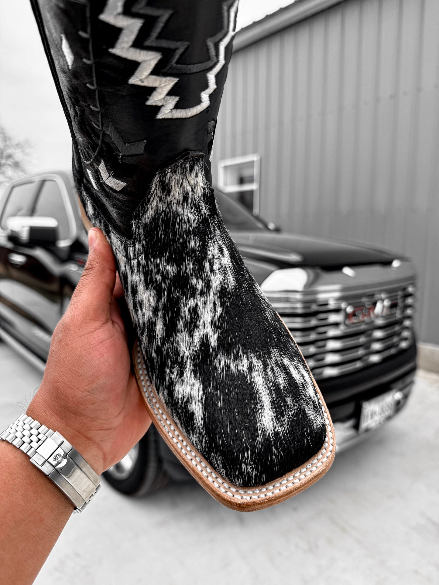 Genuine Cowhide Boots
