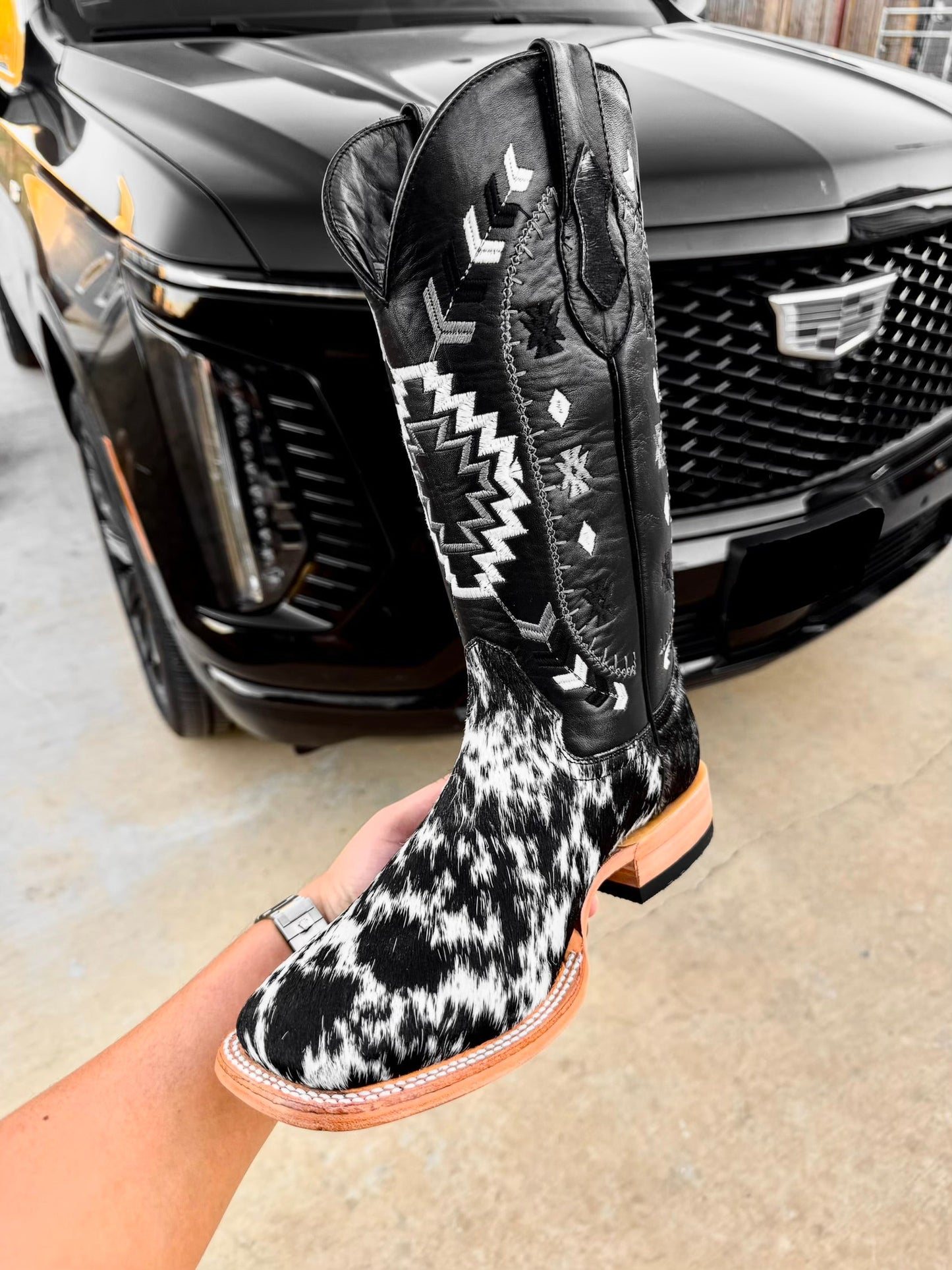 Genuine Cowhide Boots