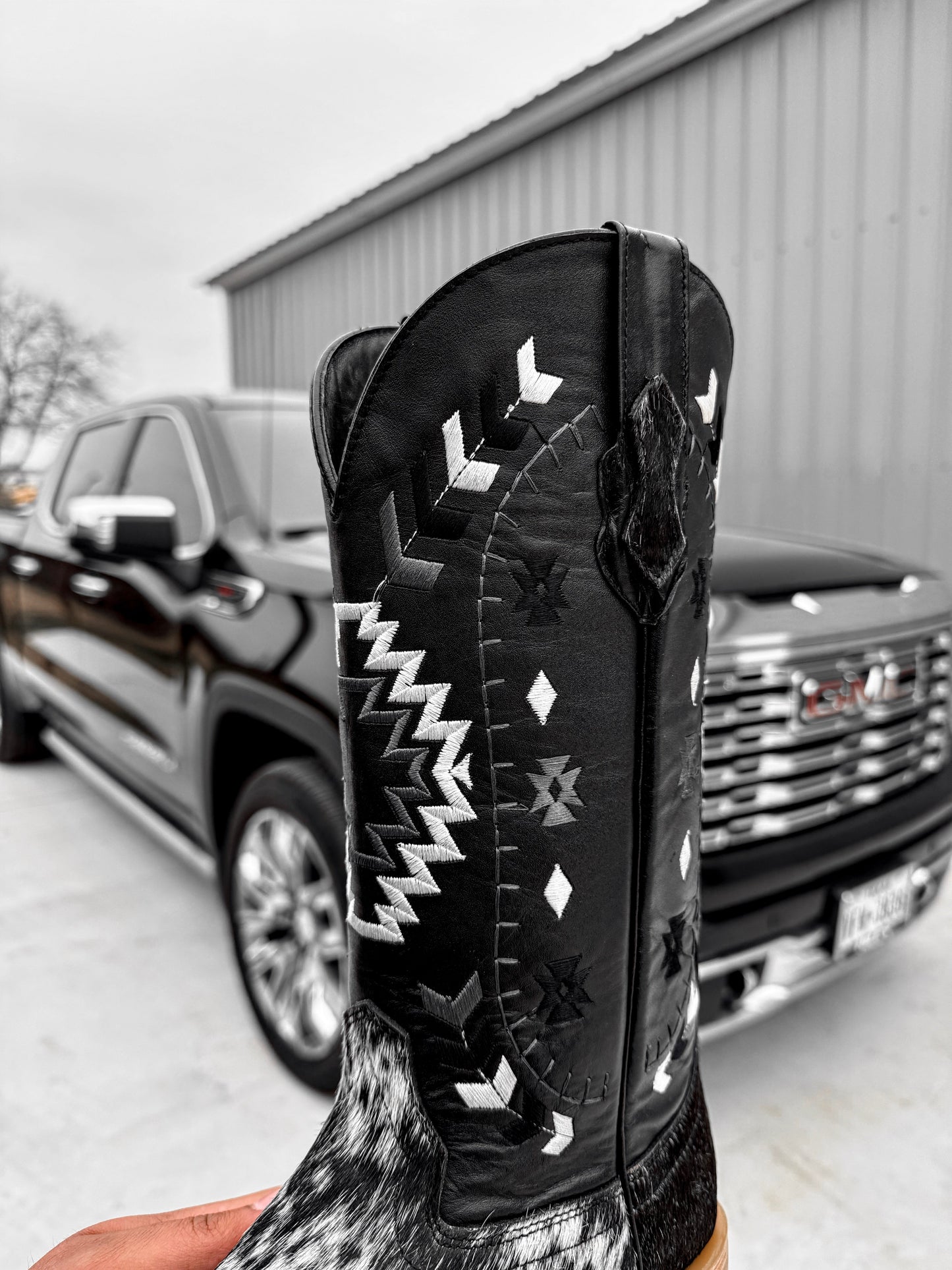 Genuine Cowhide Boots