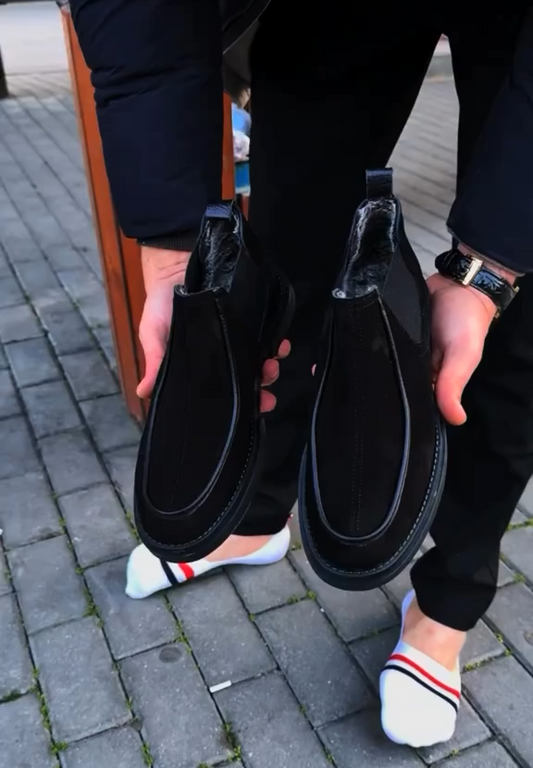 Men's suede breathable casual shoes