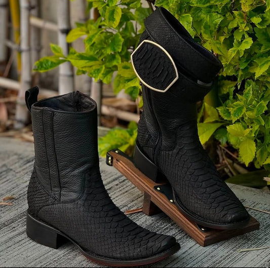 Men's Original Python Cowboy Boots