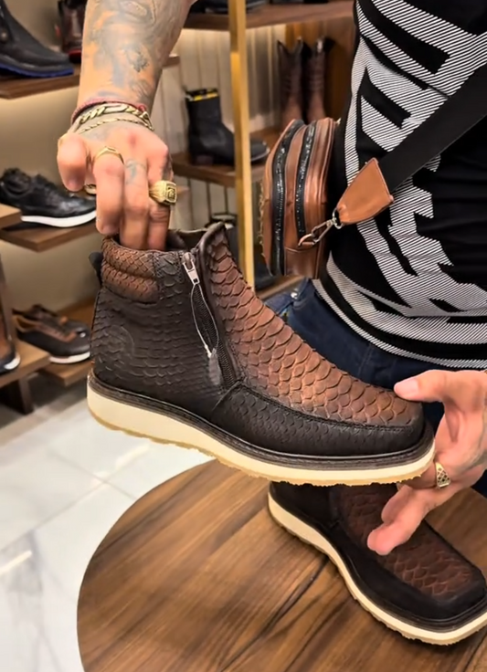 Vintage Ares Python Boots